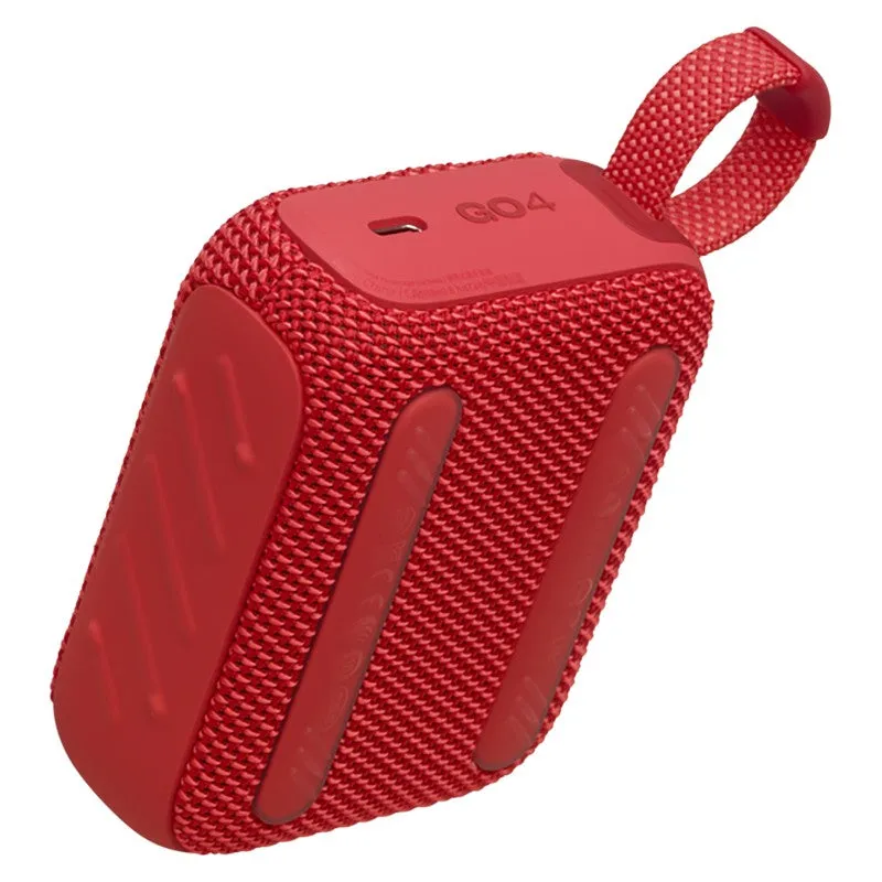 JBL Go 4 Wireless Portable Bluetooth Speaker - Red | JBLGO4RED