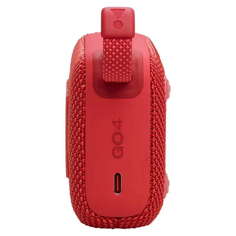 JBL Go 4 Wireless Portable Bluetooth Speaker - Red | JBLGO4RED
