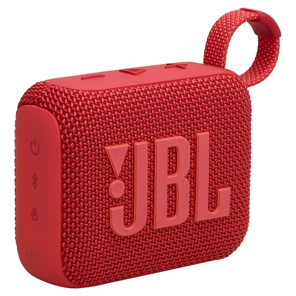 JBL Go 4 Wireless Portable Bluetooth Speaker - Red | JBLGO4RED