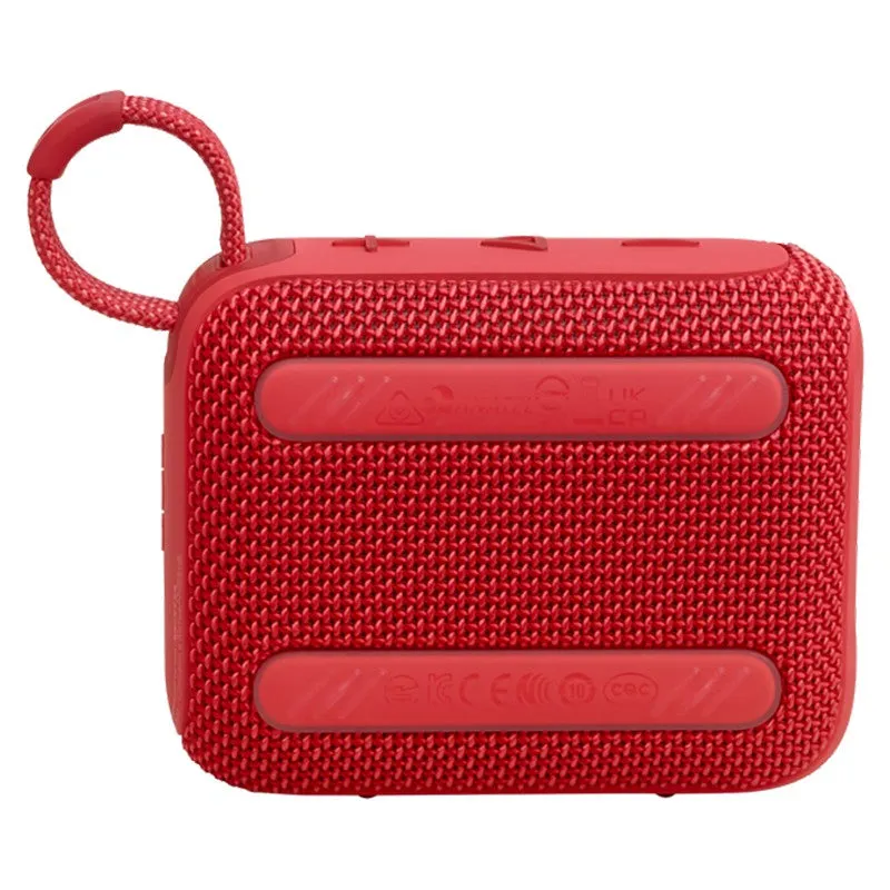 JBL Go 4 Wireless Portable Bluetooth Speaker - Red | JBLGO4RED