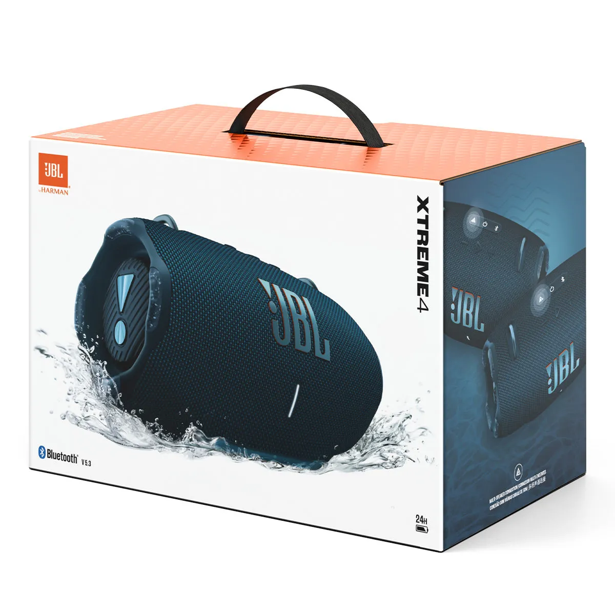 JBL Xtreme 4 Portable Waterproof Bluetooth Speaker (Blue)