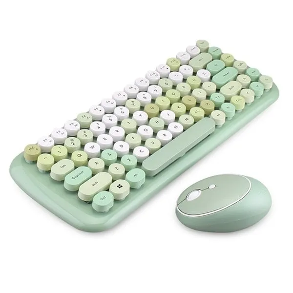Kawaii Pink Wireless Keyboard