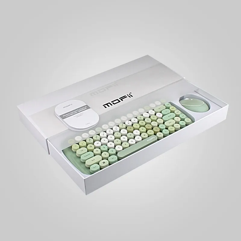 Kawaii Pink Wireless Keyboard