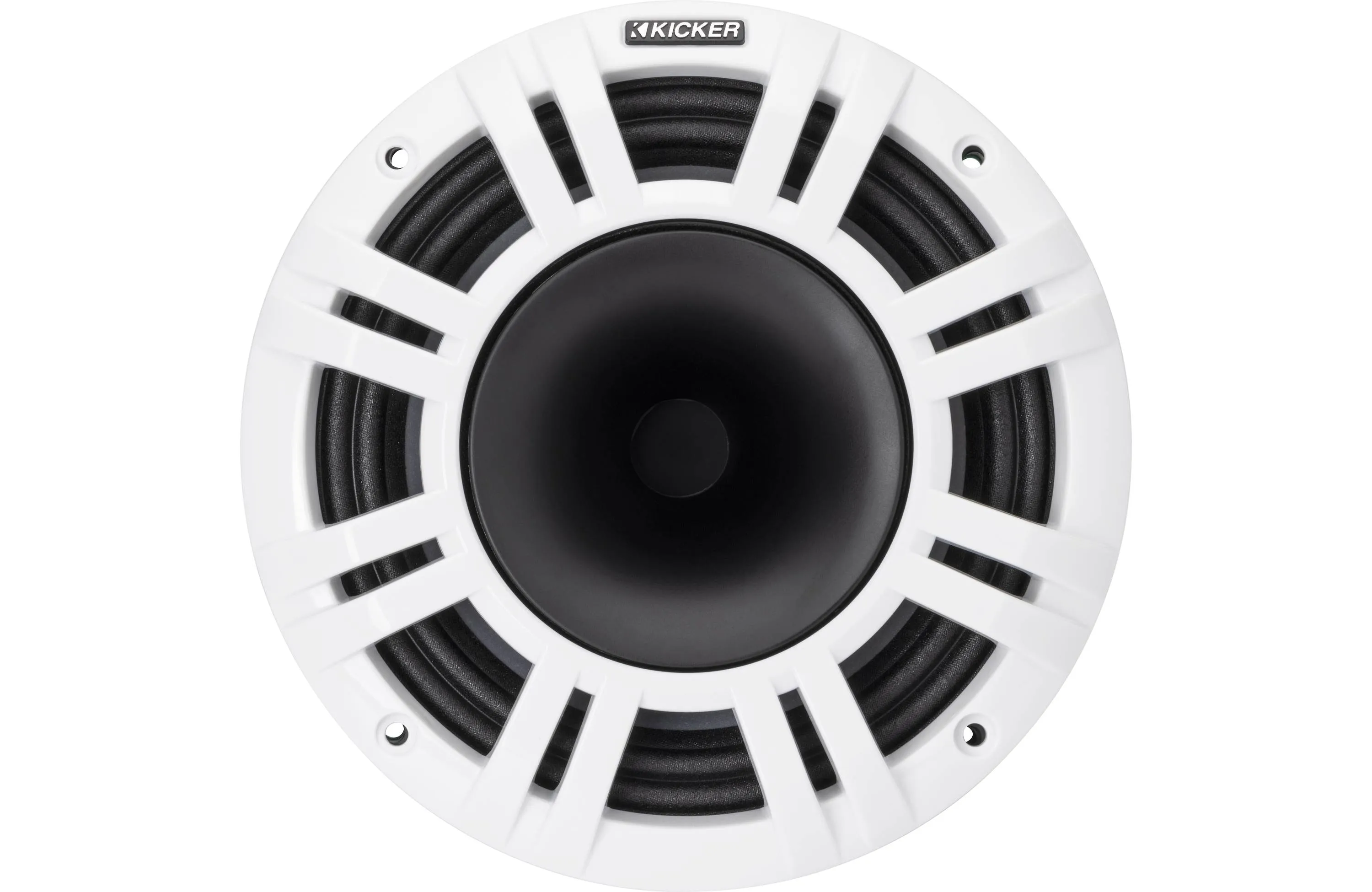 Kicker 48KMXL84 8" Marine Speakers w/ Grilles