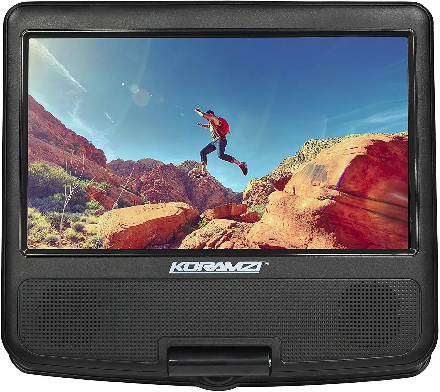 Koramzi Portable 7" Swivel DVD Player