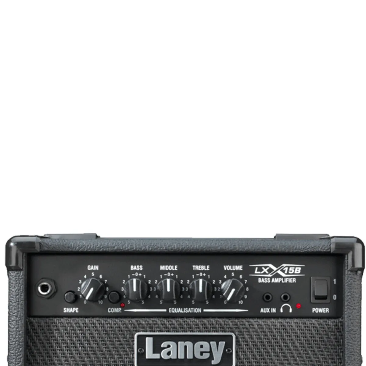 Laney LX15B 15-Watt Electric Bass Combo Amplifier - Black