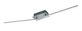 LED Adjustable Ceiling Light from the Highway Collection in Alum Color Finish by Arnsberg