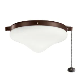 LED Fan Light Kit from the Accessory Collection in Coffee Mocha Finish by Kichler