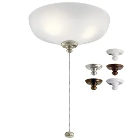 LED Fan Light Kit from the Accessory Collection in Multiple Finish by Kichler