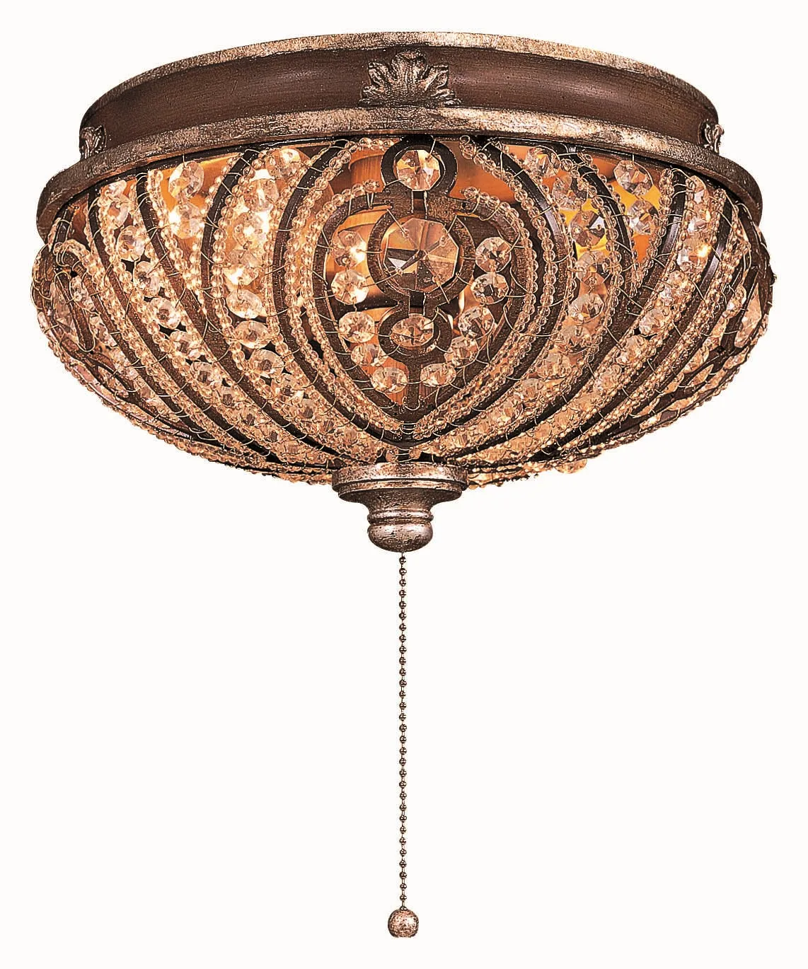LED Fan Light Kit from the Minka Aire Collection in Belcaro Walnut Finish by Minka Aire