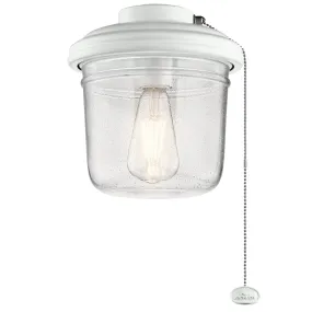 LED Fan Light Kit from the Yorke Collection in Matte White Finish by Kichler