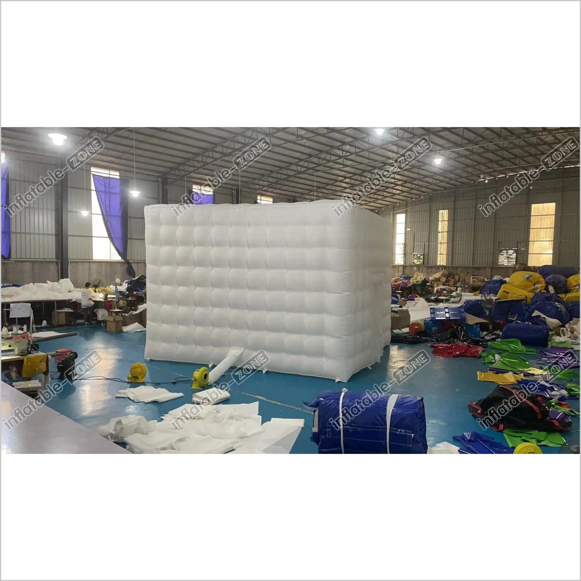 Led Light Inflatable Discos Inflatable Nightclub Inside Tent Blow Up Nightclub