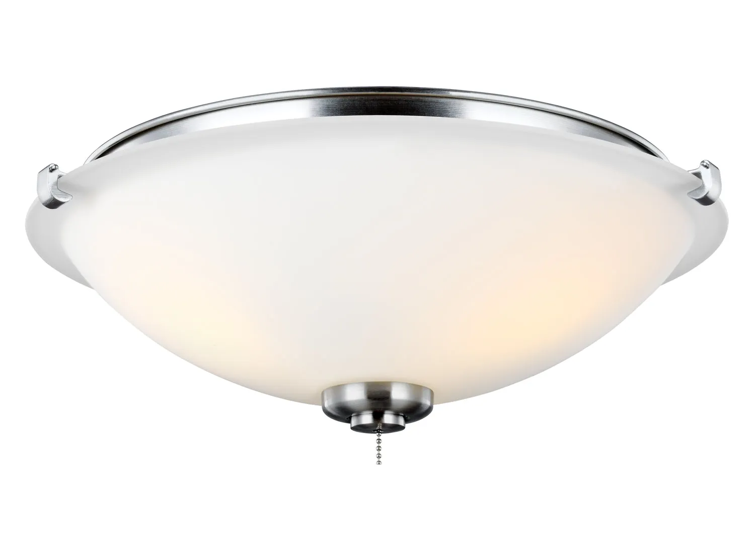 LED Light Kit from the Universal Light Kits Collection in Brushed Steel Finish by Visual Comfort Fan