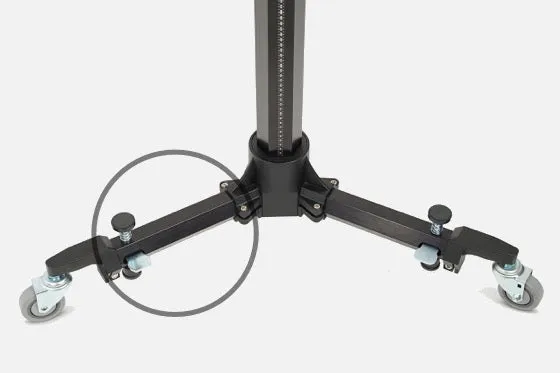 Left leg tube with brake plunger STA-01-360-LLWB