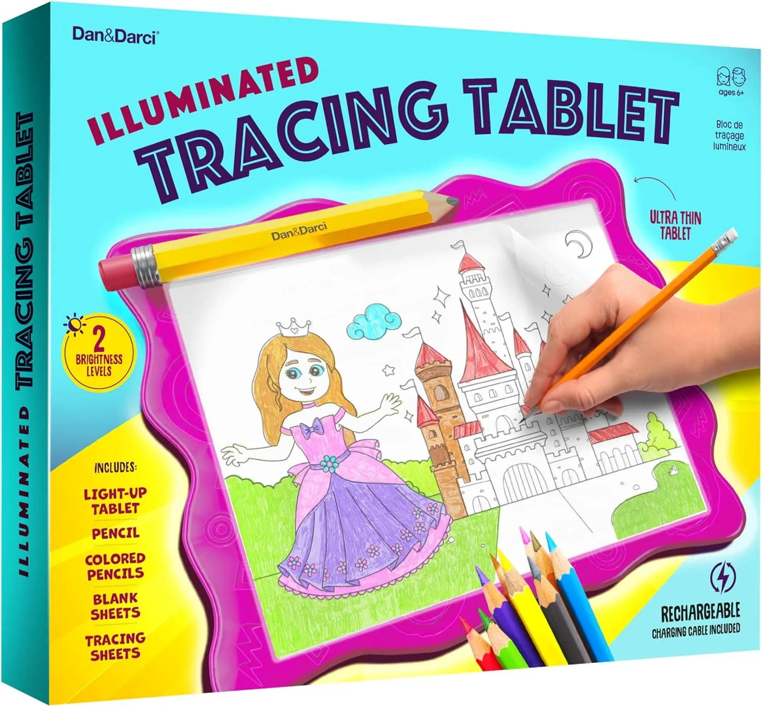 Light Up Tracing Pad for Kids - Drawing Tracer Board