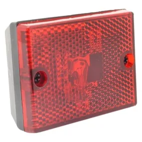 LTG 46982-5 Grote Submersible Rectangular Clearance Marker Light (2.75", Red, Reflective)