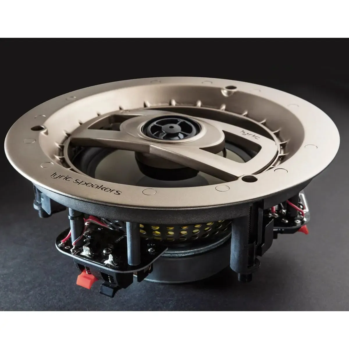 Lyric LS6.5S 6.5” 2-Way 8 ohms 80W In-Ceiling Loudspeakers with Magnetic Grilles (Pair)