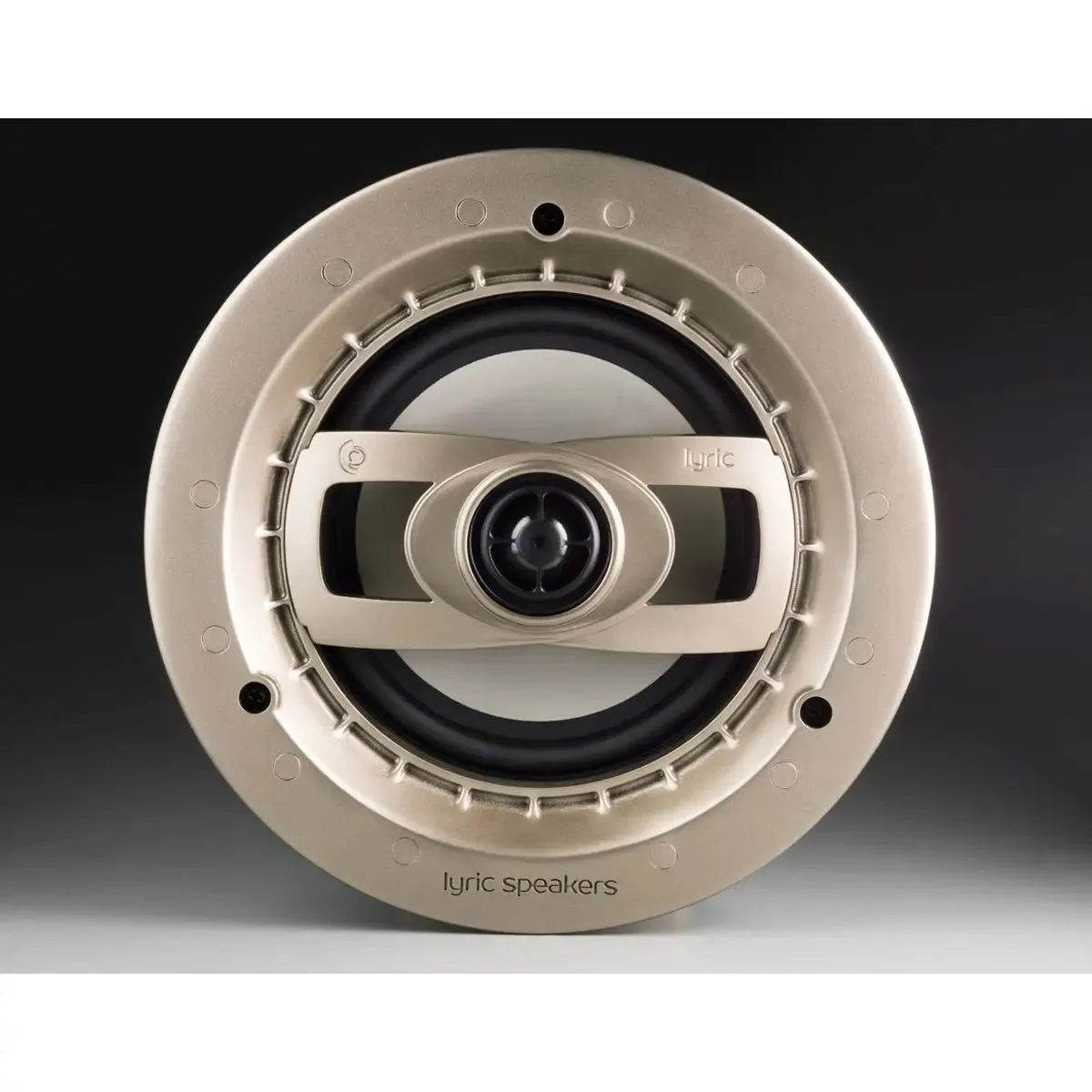 Lyric LS6.5S 6.5” 2-Way 8 ohms 80W In-Ceiling Loudspeakers with Magnetic Grilles (Pair)