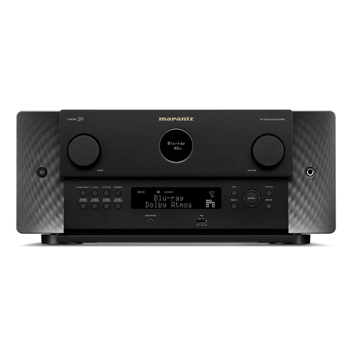 Marantz Cinema 30 11.4 Channel 8K Home Theater Receiver with Dolby Atmos & IMAX Enhanced Audio (Black)