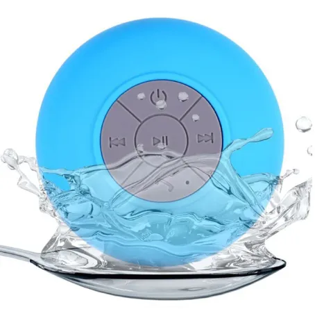Mini Portable Bluetooth Speaker Waterproof Handsfree & Wireless Shower Speaker