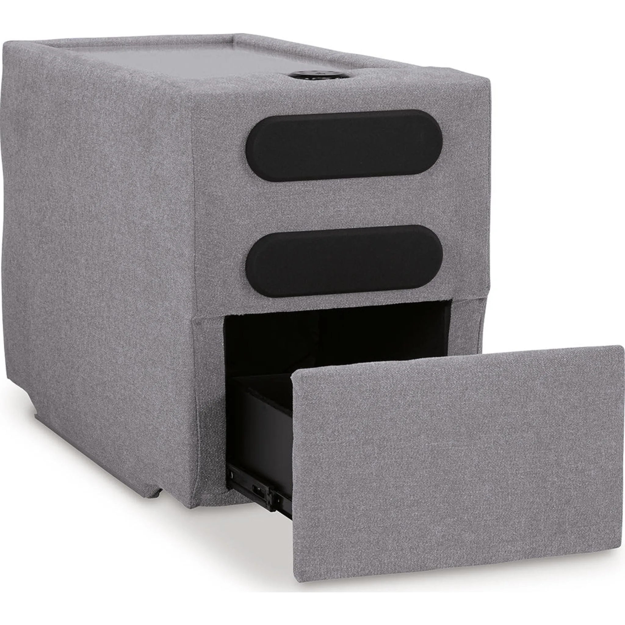 Modmax 4 Piece Modular Sectional with Audio Console