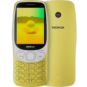 Nokia 3210 4G - Gold (1GF025CPD4L04) *AU STOCK* 2.4"  2.8" 64/128MB 2MP Dual SIM 1450mAh Removable 2 Years Warranty