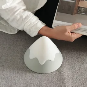 Nordic Style Metal LED Night Light - Bedside Hallway Table Lamp in Macaron Colored Conical Design