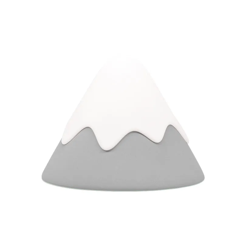 Nordic Style Metal LED Night Light - Bedside Hallway Table Lamp in Macaron Colored Conical Design