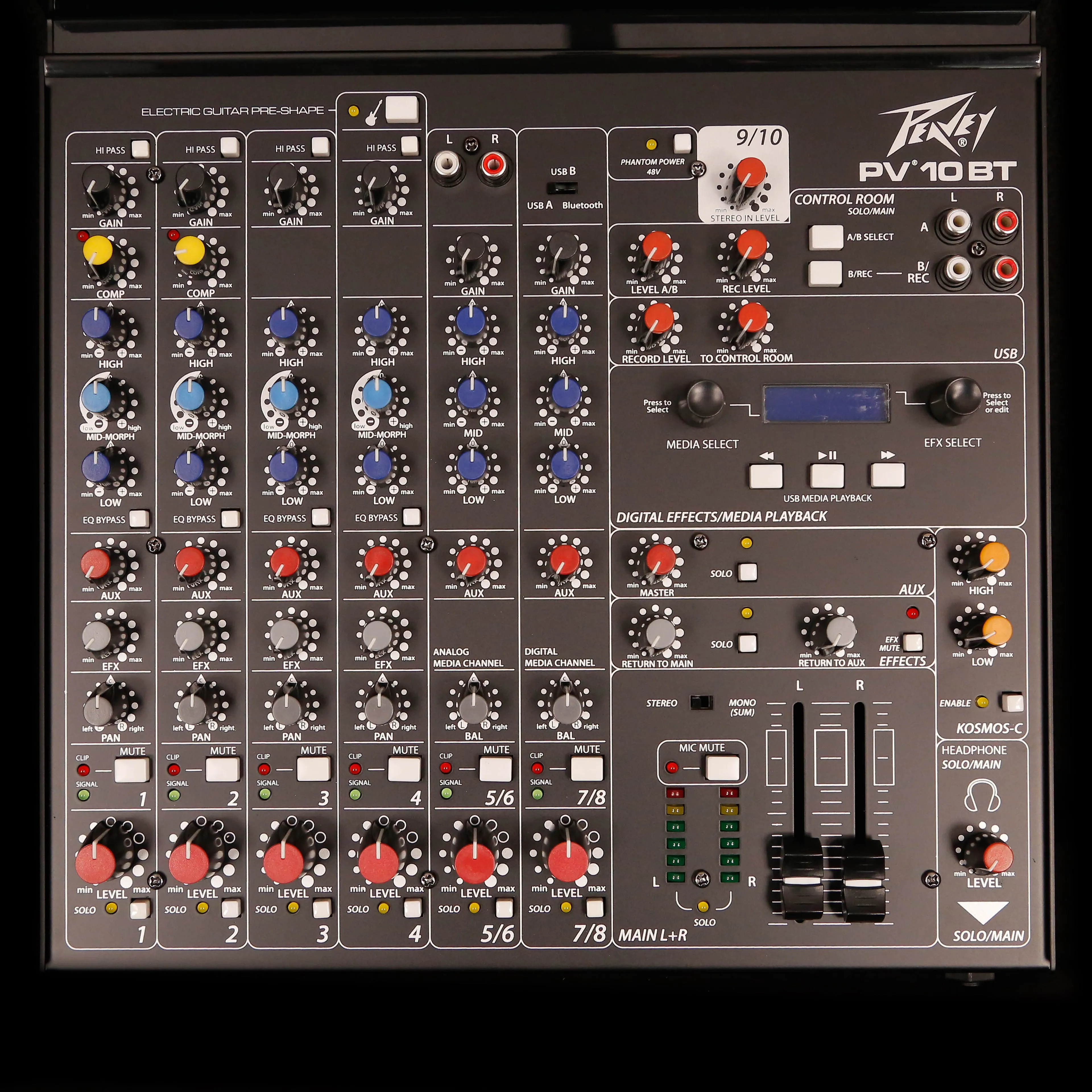 Peavey PV 10 BT Analog Mixer