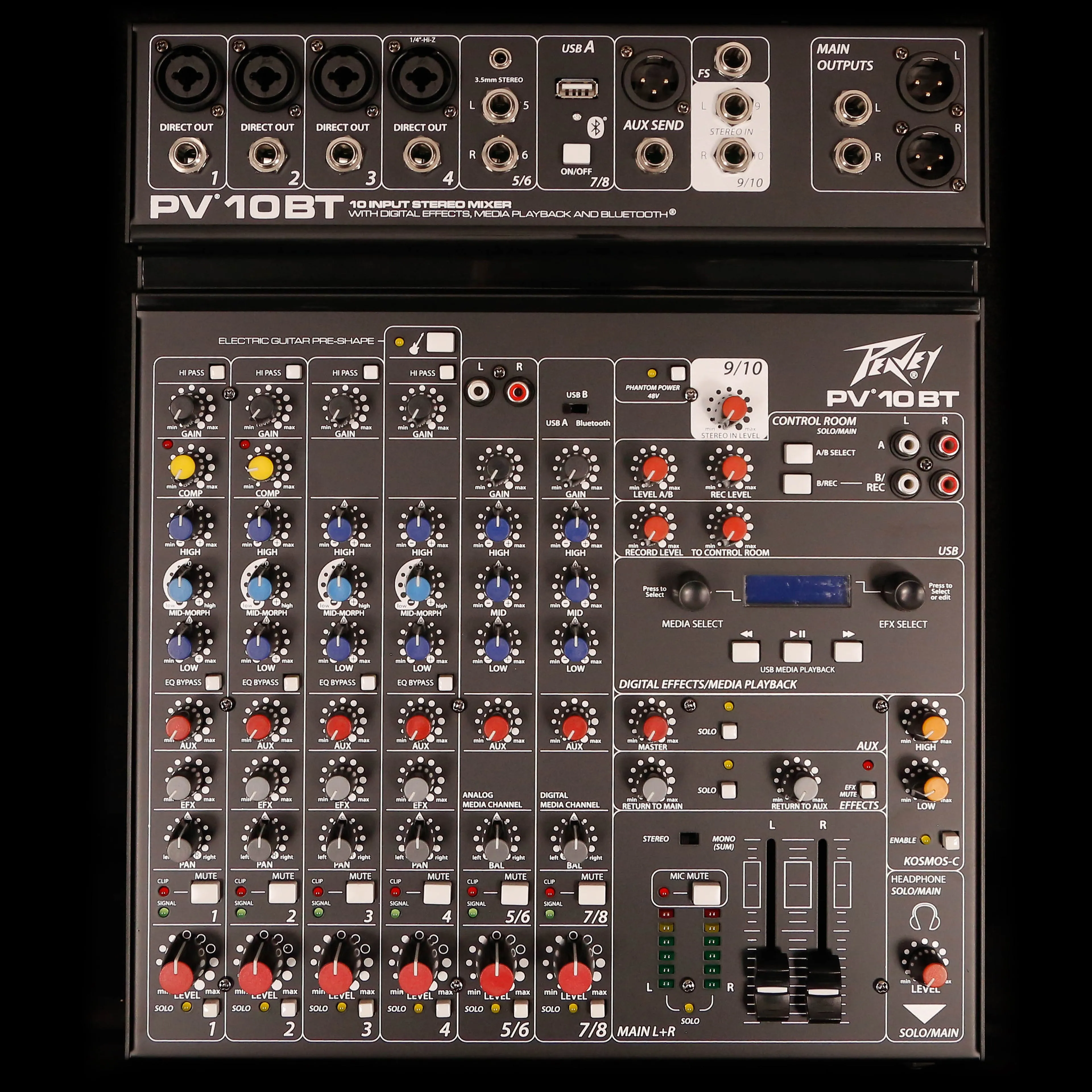 Peavey PV 10 BT Analog Mixer