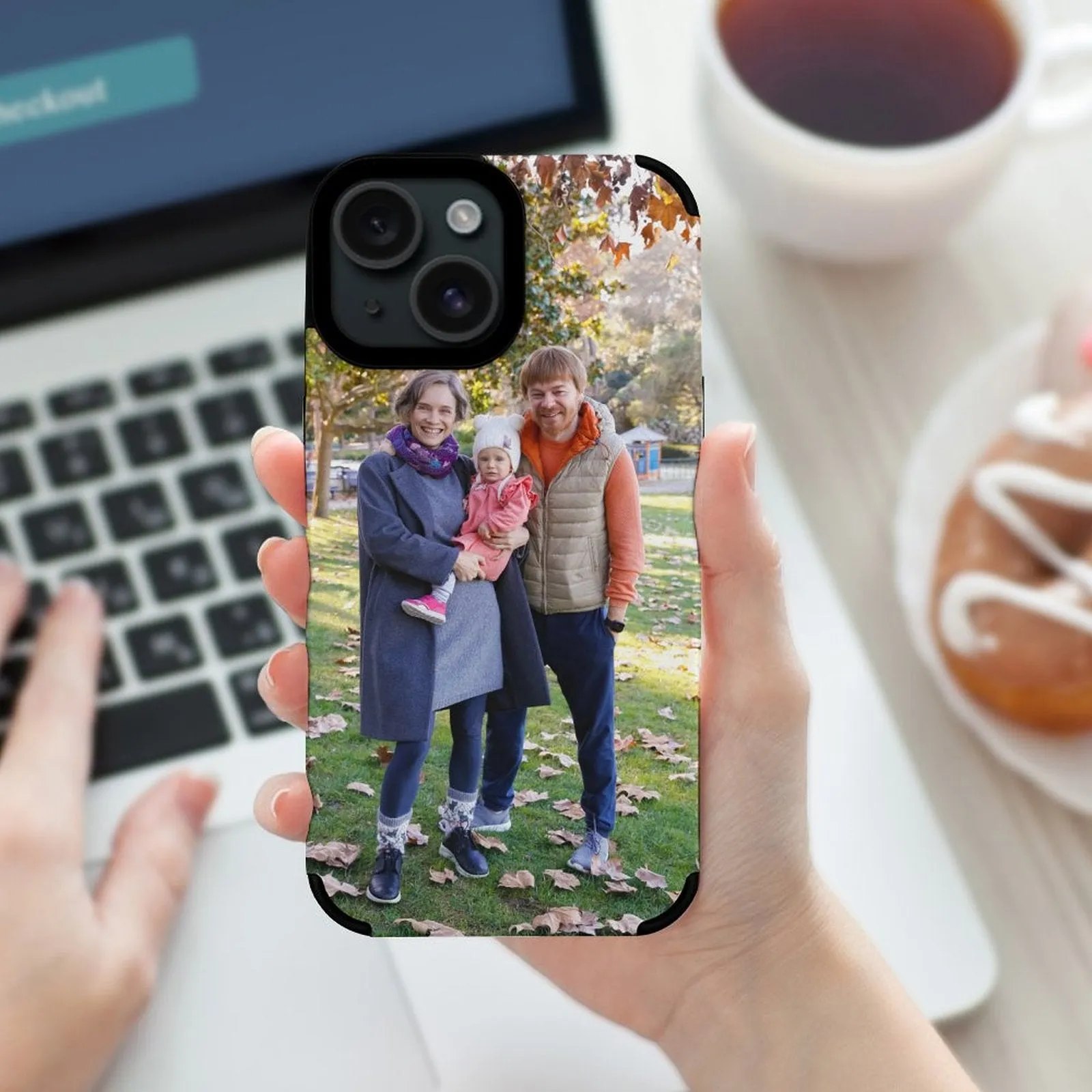 POD Upload Your Photo Custom Printing Design Phone Case for iPhone 15