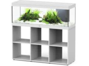 PRESTIGE 120x40  LED 2.0 AQUARIUM  SPLENDID STANDARD CABINET-WHITE
