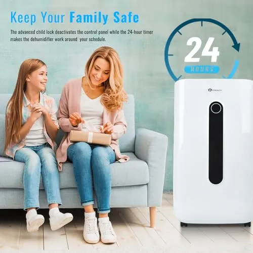 PureMate 20L/Day Portable & Compact Dehumidifier (New)
