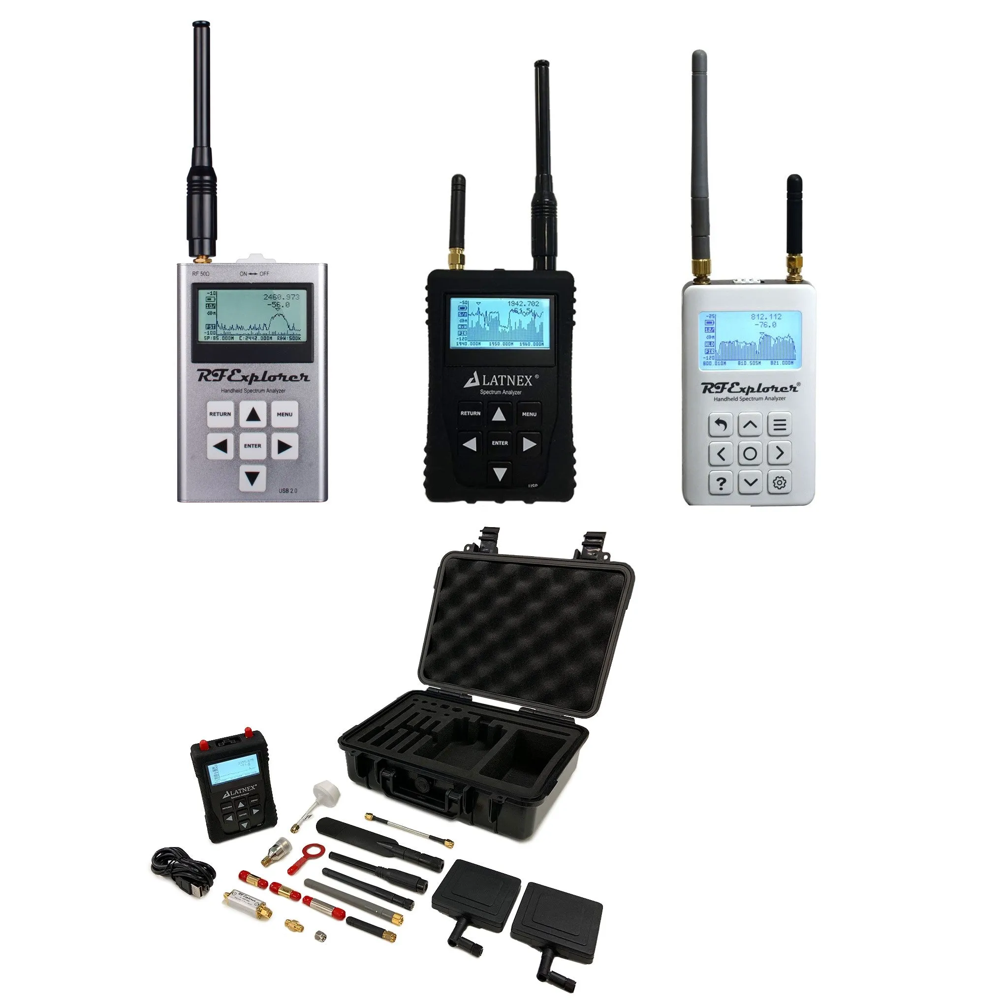 RF Explorer ABS Heavy Duty Carrying Case