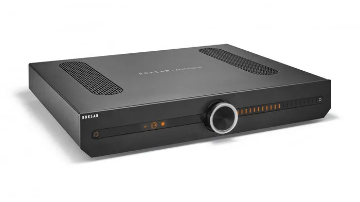 ROKSAN Attessa streaming amplifier   Wharfedale Linton heritage speakers