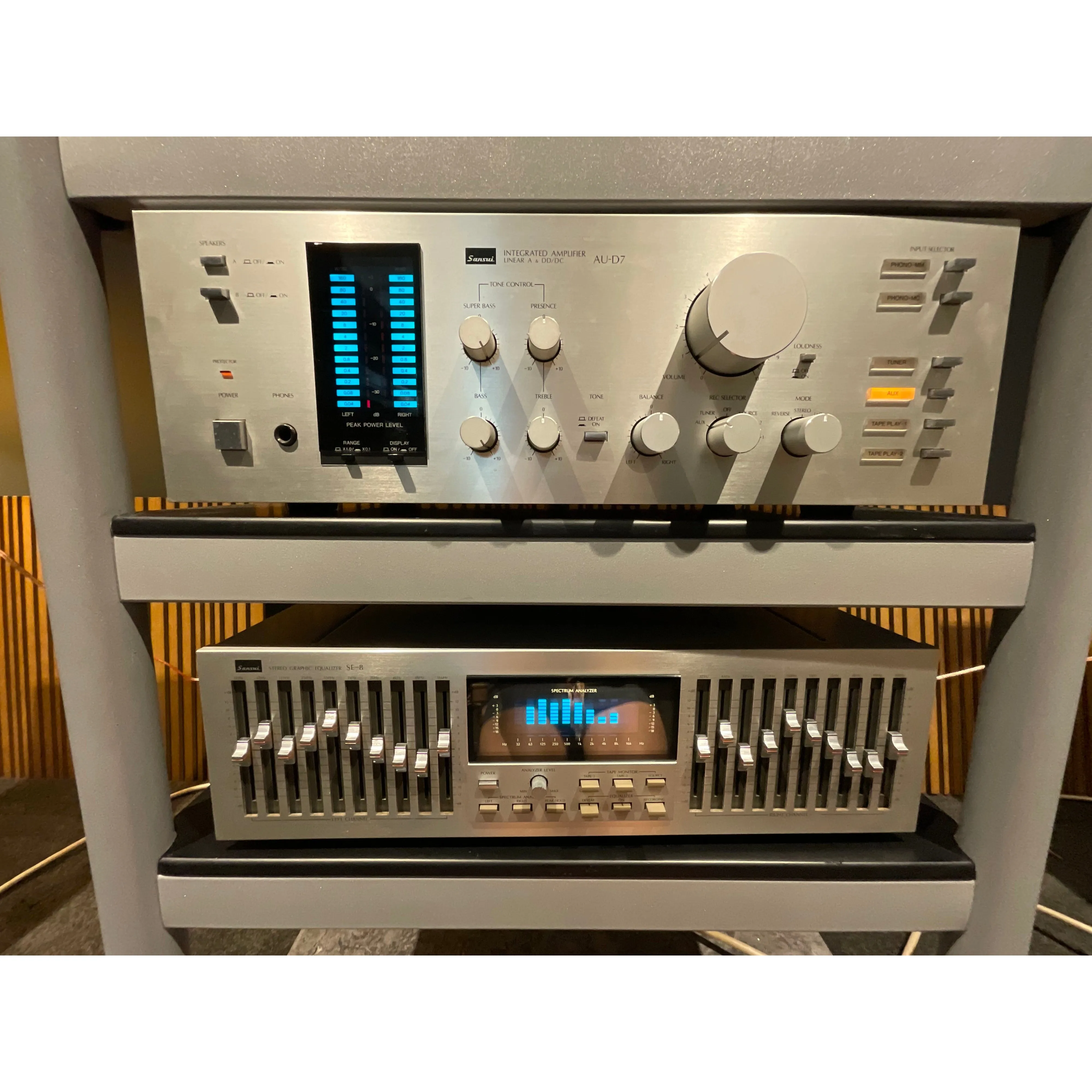 Sansui - AU-D7 - Integrated Stereo Amplifier (Trade-In) 3 month warranty