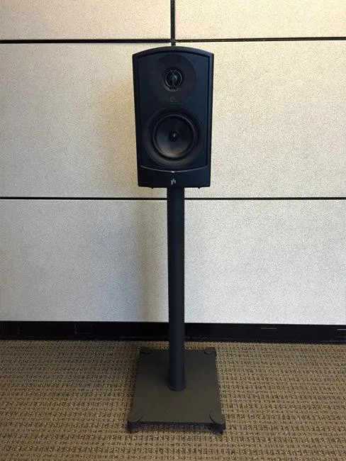 Sanus Steel SF30B 30" Speaker Stand Pair