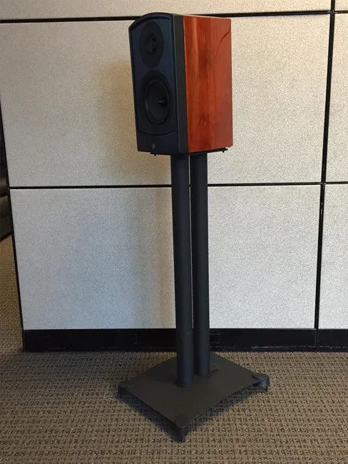Sanus Steel SF30B 30" Speaker Stand Pair