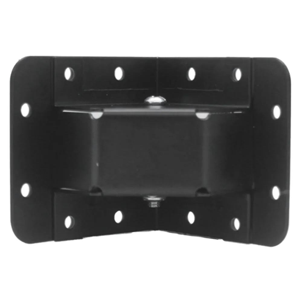SARHW26 -  Black Recessed Tilt Caster & Housing for PA DJ Speaker Sub Cabinets, 2.75 Inch Wheel