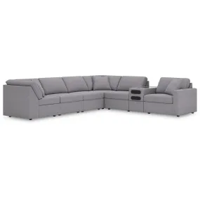 Signature Design by Ashley Modmax Fabric 7 pc Sectional 9210477/9210446/9210446/9210477/9210446/9210427/9210465