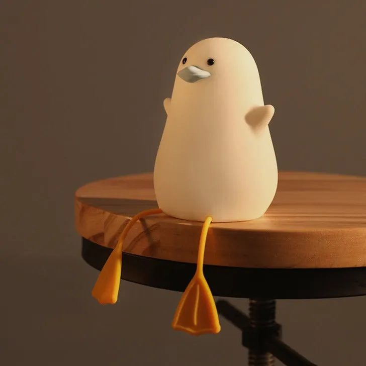 Silicone Duck Night Light Kids lamp Cute Duck Night Light