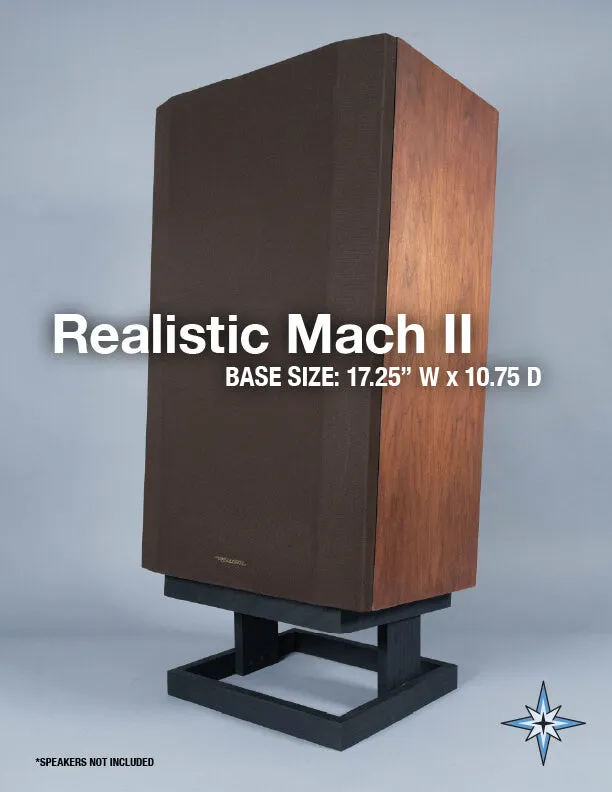 Skylabs Classic Wood Speaker Stands