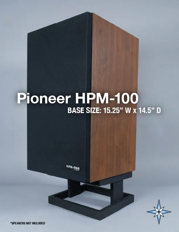 Skylabs Classic Wood Speaker Stands