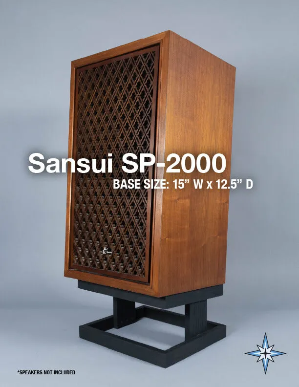 Skylabs Classic Wood Speaker Stands