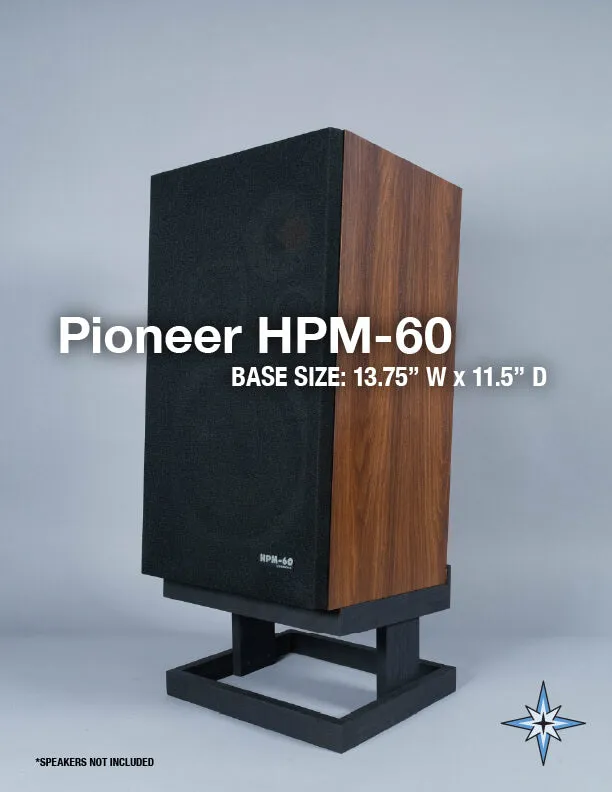 Skylabs Classic Wood Speaker Stands
