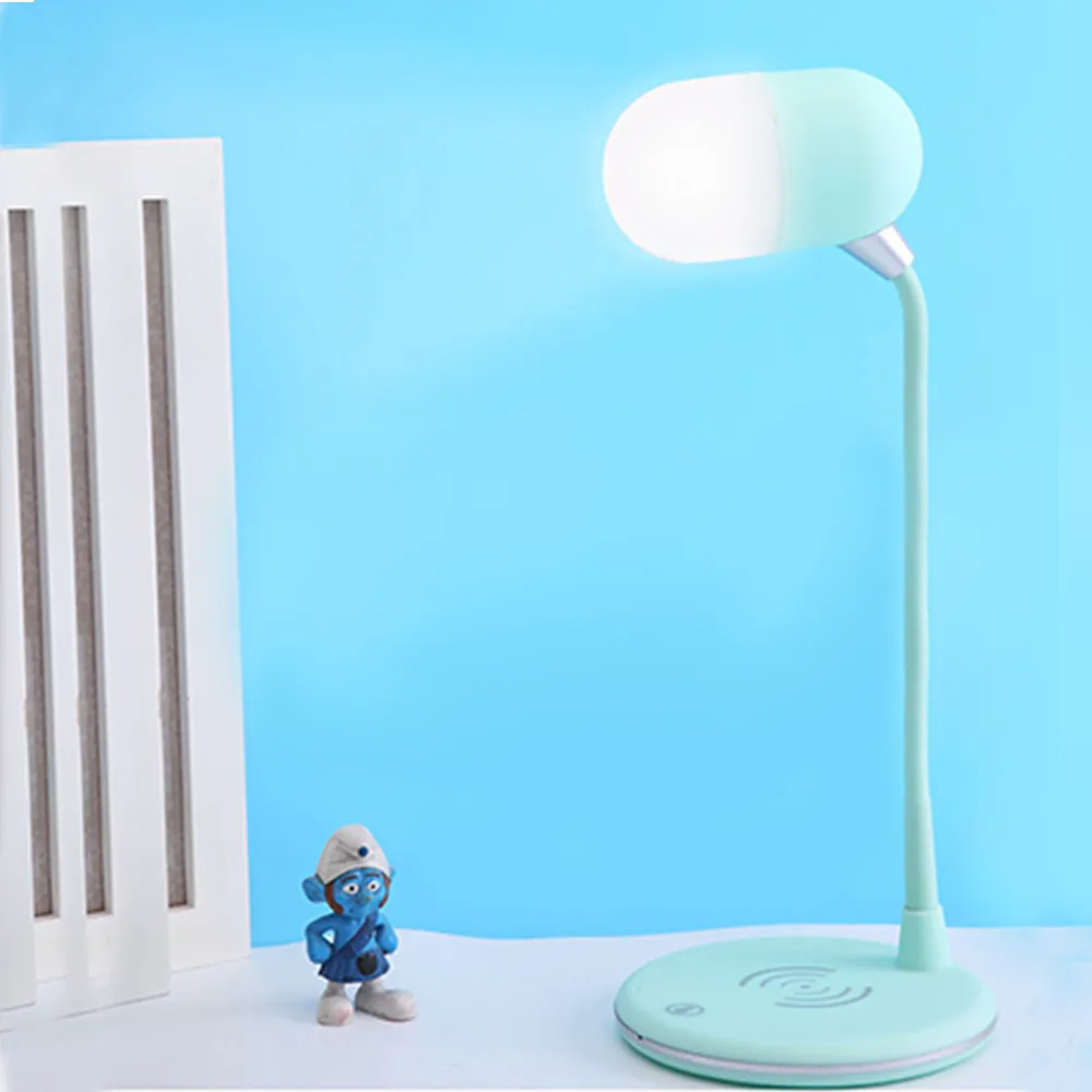 Smart Power Speaker Lamp Wireless Charger