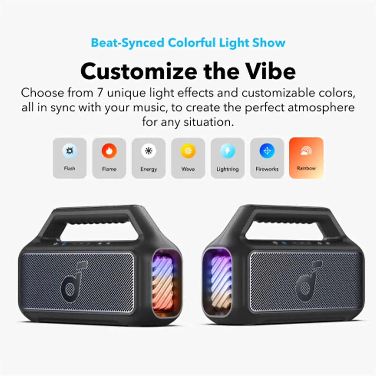 Soundcore Boom 2 Portable Bluetooth Speaker (Black)
