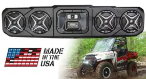 SSV Works WP3-RG34O4 - POLARIS RANGER BLUETOOTH 4 SPEAKER OVERHEAD WEATHER PROOF SOUND BAR