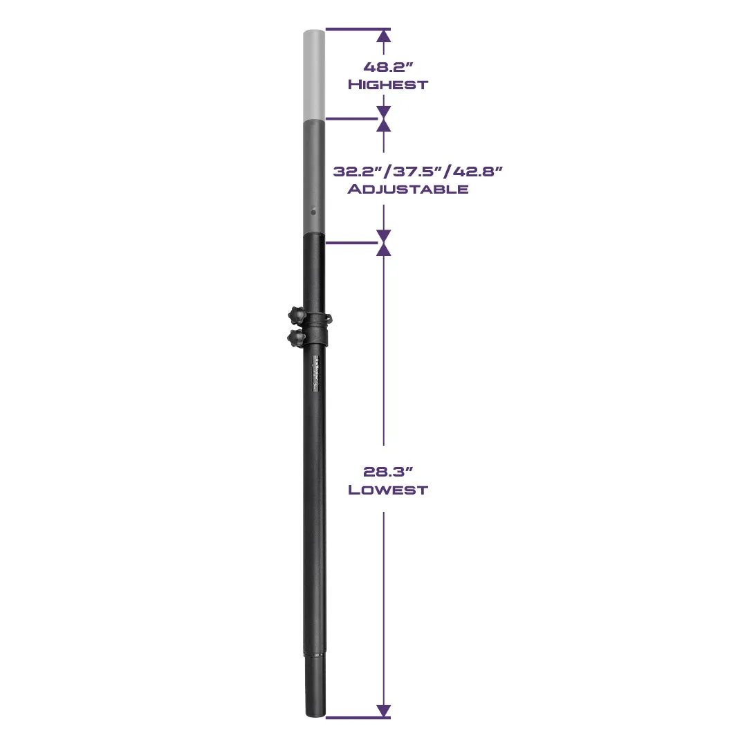 Subwoofer to Satellite Speaker Pole (MS-SE49)