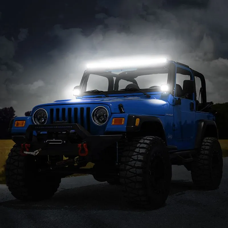 Suparee Jeep 52" Light Bar & Work Lights KIts for Wrangler 1997-2006 TJ